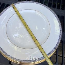 VINTAGE WEDGWOOD PALATIA BONE CHINA DINNER PLATE 10 3/4 INCHES Set 6