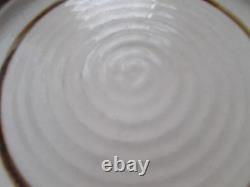 VTG 70's Fred Evangel New Mexico Stoneware Pottery Dinner Plates Set of 4