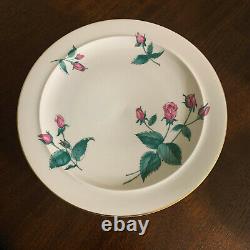 VTG RADIANCE for EASTERLING Bavarian Rose Porcelain China 3 PIECE SERVICE FOR 6