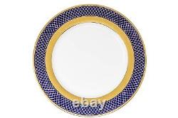 Vectigo 6 Pcs Dinner Plate Set 27.4 cm Navy Blue Latest Design For All Occasion