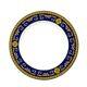 Versace By Rosenthal Medusa Blue 10.5 Dinner Plate #409620-10227 Brand Nib F/sh
