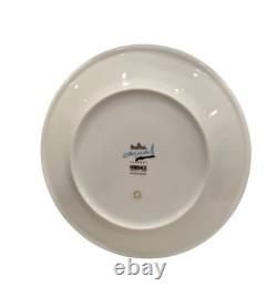 Versace Rosenthal Ivy Leaves Passion Blue Dinner Plate Salad Plate Cup & Saucer