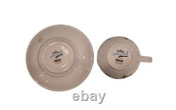 Versace Rosenthal Ivy Leaves Passion Blue Dinner Plate Salad Plate Cup & Saucer