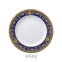 Versace Rosenthal Medusa Blue Dinner Plate 27 cm (10.63) Official VERSACE