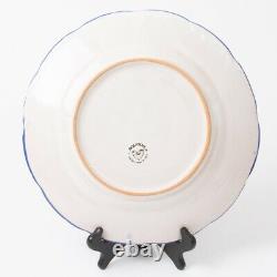 Vietri SOLIMENE Italian Ceramic 3 Piece Set Dinner & Salad Plates + Coupe Bowl