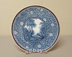 Villeroy & Boch (Bonn) FLAMANDE Blue 10 1/4 Dinner Plate, c. 1920's