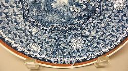 Villeroy & Boch (Bonn) FLAMANDE Blue 10 1/4 Dinner Plate, c. 1920's