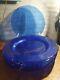 Villeroy & Boch Stellina Colbalt Blue Stars 6 Dinner Plates 1 Cake Plate 11