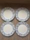 Villeroy & Boch Switch 3 Cordoba Set of 4 Dinner Plates Blue Bird Border