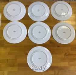 Villeroy & Boch TipoBlue. Com Lot of 7 Dinner Plates 10 Diameter in GC