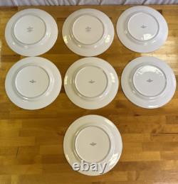 Villeroy & Boch TipoBlue. Com Lot of 7 Dinner Plates 10 Diameter in GC