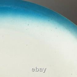 Vintage 40s 50s Sterling China 3 Dinner Plates Sky Blue Diner Restaurant Ware US