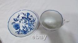 Vintage 50 Years 1951-2001 Blue Onion 20 Pc Dinner Set, Blue Danube Japan Mint