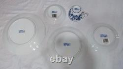 Vintage 50 Years 1951-2001 Blue Onion 20 Pc Dinner Set, Blue Danube Japan Mint