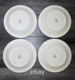 Vintage BOSTON BLUE STAR PLATE SPECIAL Homer Laughlin Restaurant Ware 9.5 Set 4