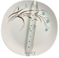 Vintage Bonaire dishes By Kokura Set of 14 Decorative Blue Flowers