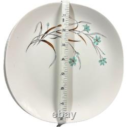 Vintage Bonaire dishes By Kokura Set of 14 Decorative Blue Flowers