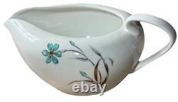 Vintage Bonaire dishes By Kokura Set of 14 Decorative Blue Flowers