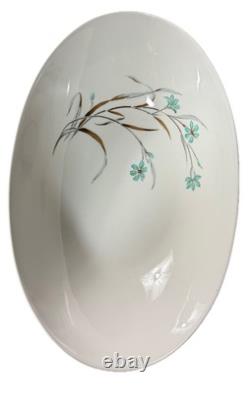 Vintage Bonaire dishes By Kokura Set of 14 Decorative Blue Flowers