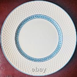 Vintage Copeland Spode Mansard Elaine Blue Dinner Plates 10 5/8 Service for 12