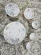Vintage Haviland Montmery Forget Me Not Porcelain Dinnerware set 40pcs