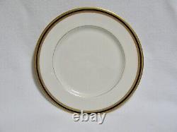 Vintage Lenox (S4B) Cobalt Blue and Gold Large 10-1/2 Dinner Plates (10)