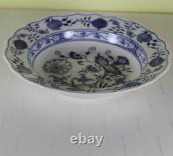 Vintage Meissen Blue Onion Soup Plate