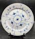 Vintage Royal Copenhagen Denmark Blue Fluted Plain 9 7/8 Dinner Plate #625 625