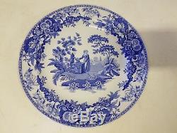 Vintage Set of 6 Spode England The Blue Room Collection Plates Transferware