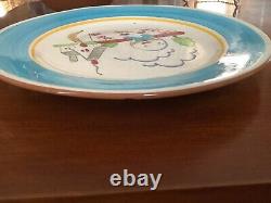 Vintage Stangl Kiddieware Dinner Set Blue Humpty Dumpty First Ed. 1962