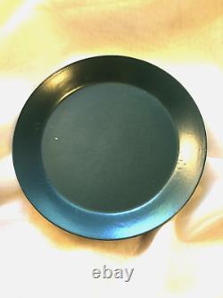 Vintage Turquoise Bennington Dinner Plates #1629 (9 plates)