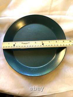 Vintage Turquoise Bennington Dinner Plates #1629 (9 plates)