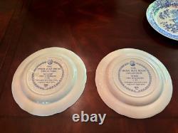 Vintagespode The Blue Room Collection Twelve Victorian Series Dinner Plates#356