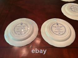 Vintagespode The Blue Room Collection Twelve Victorian Series Dinner Plates#356