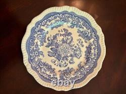 Vintagethe Spode Blue Room Collection Regency Series, Six Plates Set #306
