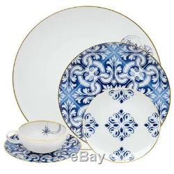 Vista Alegre Porcelain Transatlântica 5 Piece Dinnerware Set