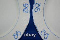 Vista Alegre Ruban Blue (4) Dinner Plates, 10 1/4