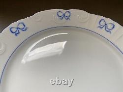 Vista Alegre Ruban Blue Dinner Plate 10 3/8 Excellent