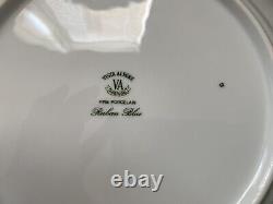 Vista Alegre Ruban Blue Dinner Plate 10 3/8 Excellent