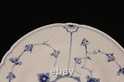 Vtg Bing & Grondahl #325 Porcelain Traditional Blue Lace 10 Dinner Plate x6 Set