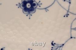 Vtg Bing & Grondahl #325 Porcelain Traditional Blue Lace 10 Dinner Plate x6 Set