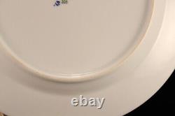 Vtg Bing & Grondahl #325 Porcelain Traditional Blue Lace 10 Dinner Plate x6 Set