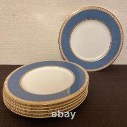 WEDGWOOD #31 Uelander Powder Blue Dinner Plate 22.5cm