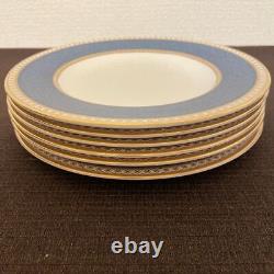 WEDGWOOD #31 Uelander Powder Blue Dinner Plate 22.5cm