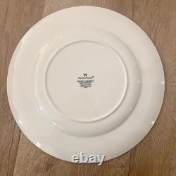 WEDGWOOD Sarah's Garden Snowdrop Blue Dinner Plate 10.75 RARE DISCONTINUED