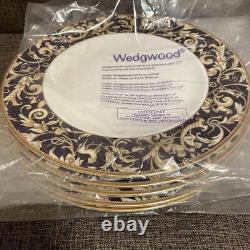 Wedgwood #2 Cornucopia Wideband Blue Dinner Plate