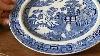 Wedgwood Blue And White Willow China 10 Inch Dinner Plate