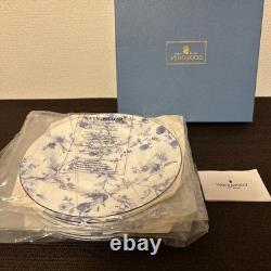 Wedgwood Blue Plum Dinner Plate 27.5Cm From Japan