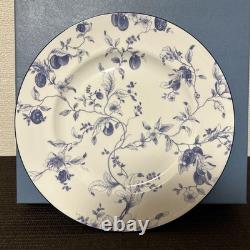 Wedgwood Blue Plum Dinner Plate 27.5Cm From Japan