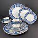 Wedgwood Blue Siam 5 Piece Place Setting Set of 2